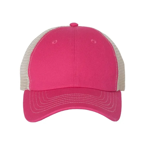 Valucap Contrast-Stitch Mesh-Back Cap - Valucap Contrast-Stitch Mesh-Back Cap - Image 11 of 21