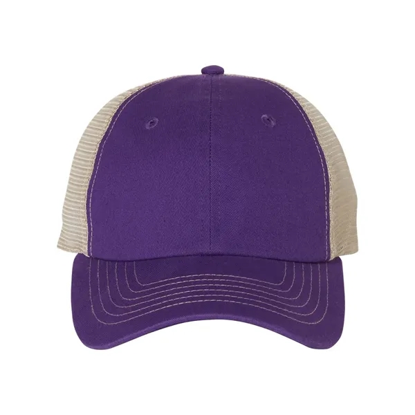 Valucap Contrast-Stitch Mesh-Back Cap - Valucap Contrast-Stitch Mesh-Back Cap - Image 12 of 21