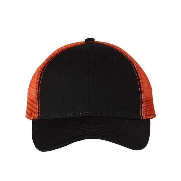 Valucap Bio-Washed Trucker Cap - Valucap Bio-Washed Trucker Cap - Image 4 of 19