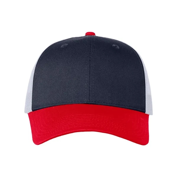 Valucap Mesh-Back Twill Trucker Cap - Valucap Mesh-Back Twill Trucker Cap - Image 23 of 38