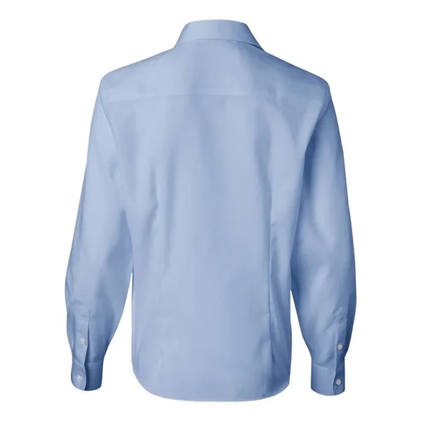 Van Heusen Women's Non-Iron Pinpoint Oxford Shirt - Van Heusen Women's Non-Iron Pinpoint Oxford Shirt - Image 3 of 6