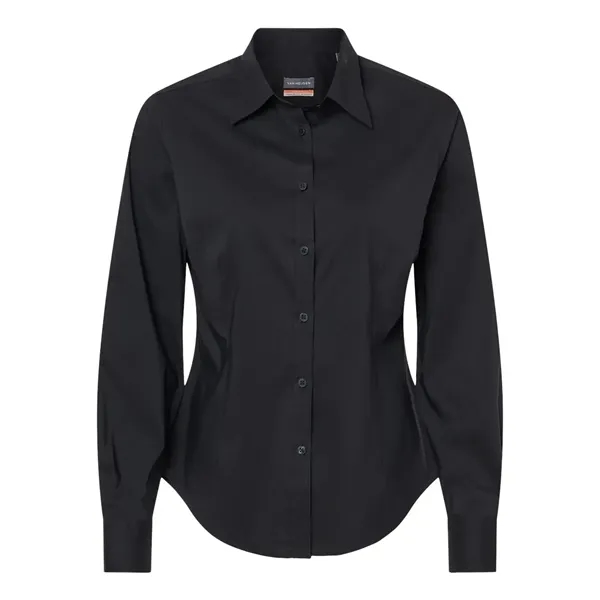 Van Heusen Women's Stainshield Essential Shirt - Van Heusen Women's Stainshield Essential Shirt - Image 3 of 8