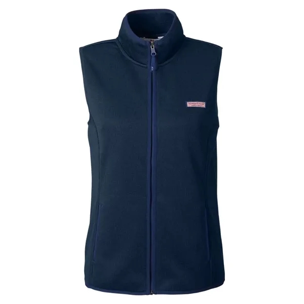vineyard vines Women's Mountain Sweater Fleece Vest - vineyard vines Women's Mountain Sweater Fleece Vest - Image 3 of 4