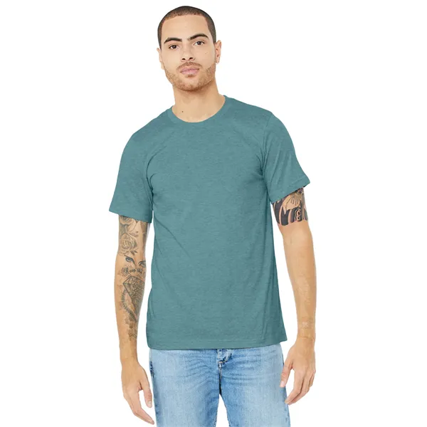 BELLA+CANVAS Unisex Heather CVC Short Sleeve Tee. - BELLA+CANVAS Unisex Heather CVC Short Sleeve Tee. - Image 385 of 414