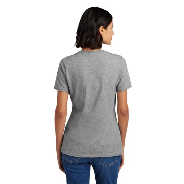 Port & Co Women's Core Cotton V-Neck Tee. - Port & Co Women's Core Cotton V-Neck Tee. - Image 4 of 126