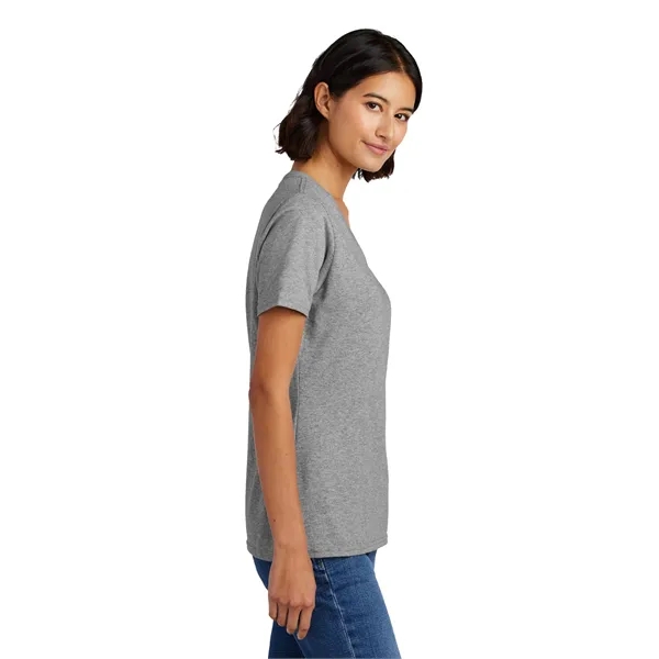 Port & Co Women's Core Cotton V-Neck Tee. - Port & Co Women's Core Cotton V-Neck Tee. - Image 5 of 126