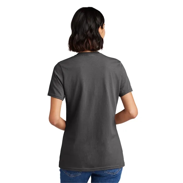 Port & Co Women's Core Cotton V-Neck Tee. - Port & Co Women's Core Cotton V-Neck Tee. - Image 13 of 126