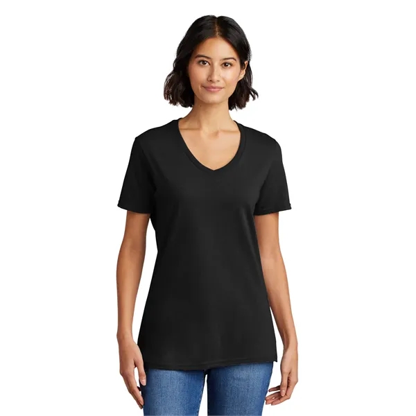 Port & Co Women's Core Cotton V-Neck Tee. - Port & Co Women's Core Cotton V-Neck Tee. - Image 17 of 126