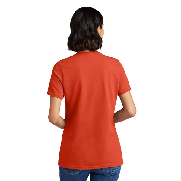 Port & Co Women's Core Cotton V-Neck Tee. - Port & Co Women's Core Cotton V-Neck Tee. - Image 56 of 126