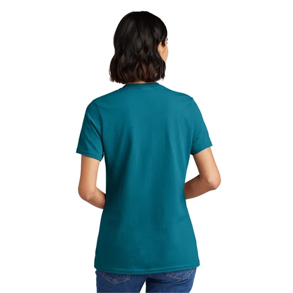 Port & Co Women's Core Cotton V-Neck Tee. - Port & Co Women's Core Cotton V-Neck Tee. - Image 74 of 126
