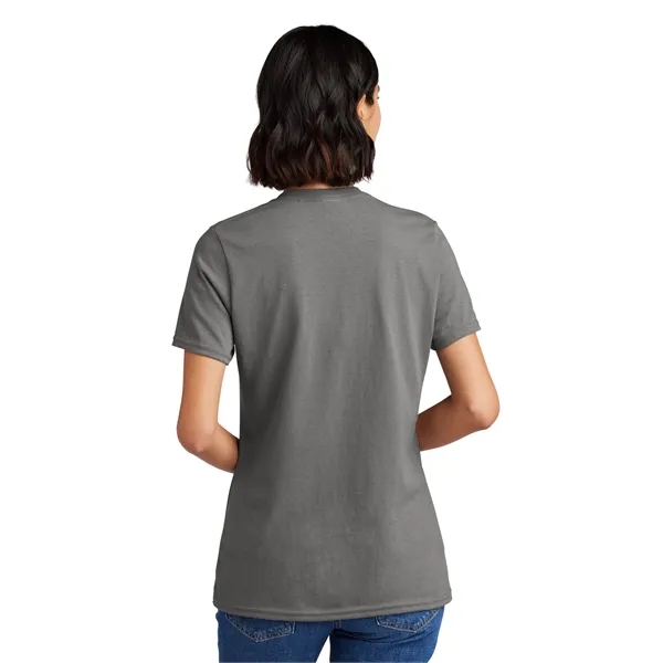Port & Co Women's Core Cotton V-Neck Tee. - Port & Co Women's Core Cotton V-Neck Tee. - Image 84 of 126