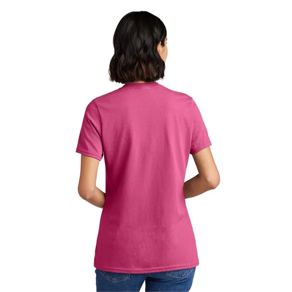 Port & Co Women's Core Cotton V-Neck Tee. - Port & Co Women's Core Cotton V-Neck Tee. - Image 96 of 126