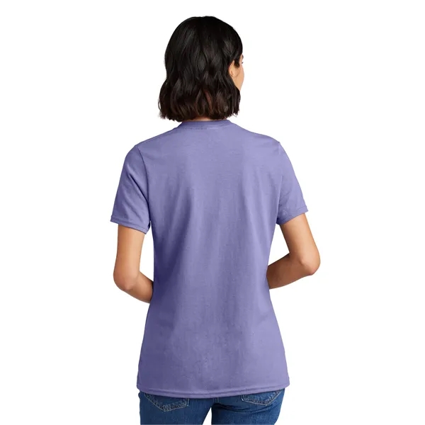 Port & Co Women's Core Cotton V-Neck Tee. - Port & Co Women's Core Cotton V-Neck Tee. - Image 99 of 126