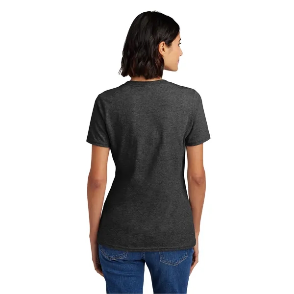 Port & Co Women's Core Cotton V-Neck Tee. - Port & Co Women's Core Cotton V-Neck Tee. - Image 122 of 126