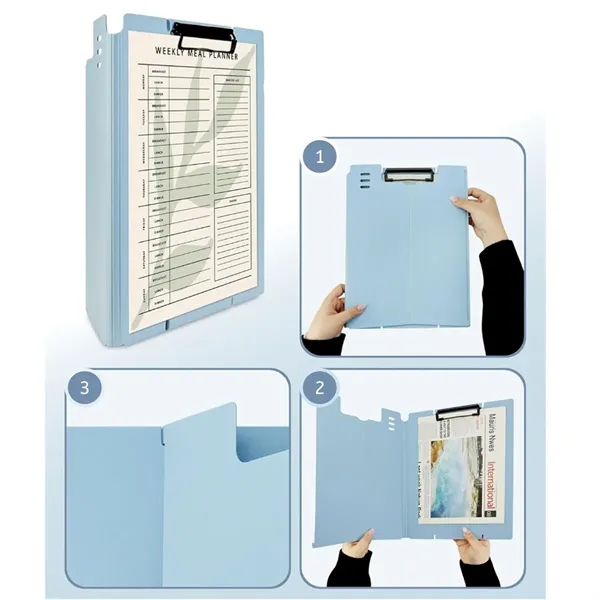 Foldable Standing A4 Writing Clipboard - Foldable Standing A4 Writing Clipboard - Image 2 of 3