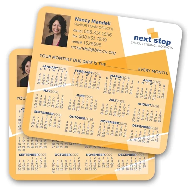 Double Sided Calendar Magnet - Double Sided Calendar Magnet - Image 0 of 1