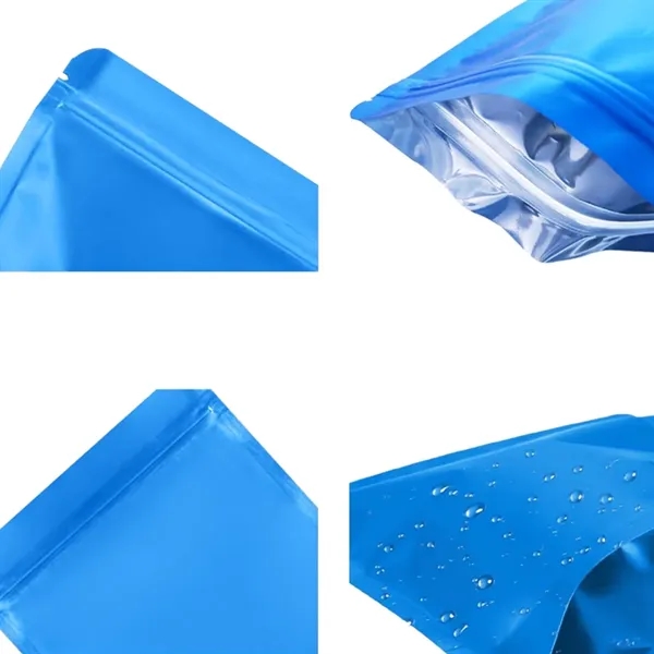 Stand Up Food Pouch with Resealable Zippe - Stand Up Food Pouch with Resealable Zippe - Image 3 of 5