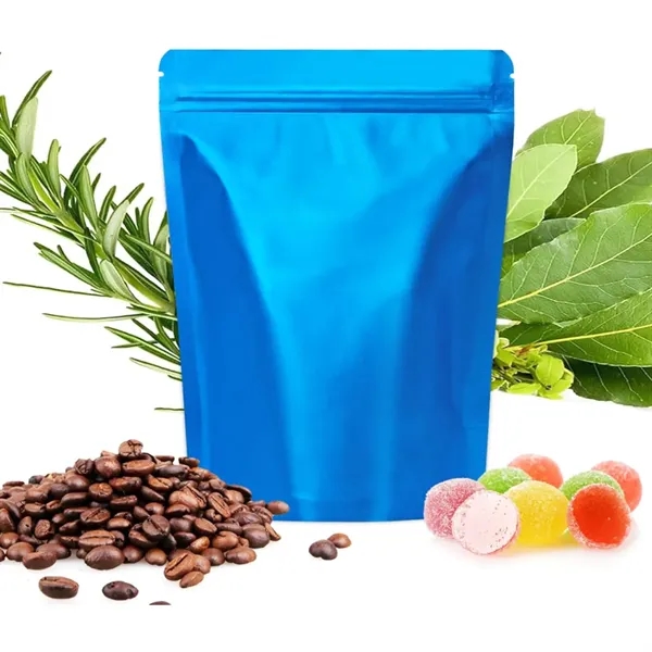 Stand Up Food Pouch with Resealable Zippe - Stand Up Food Pouch with Resealable Zippe - Image 5 of 5