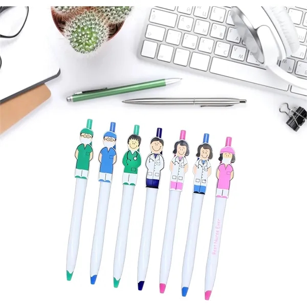 Doctor Nurse Ballpoint Pen - Doctor Nurse Ballpoint Pen - Image 1 of 3