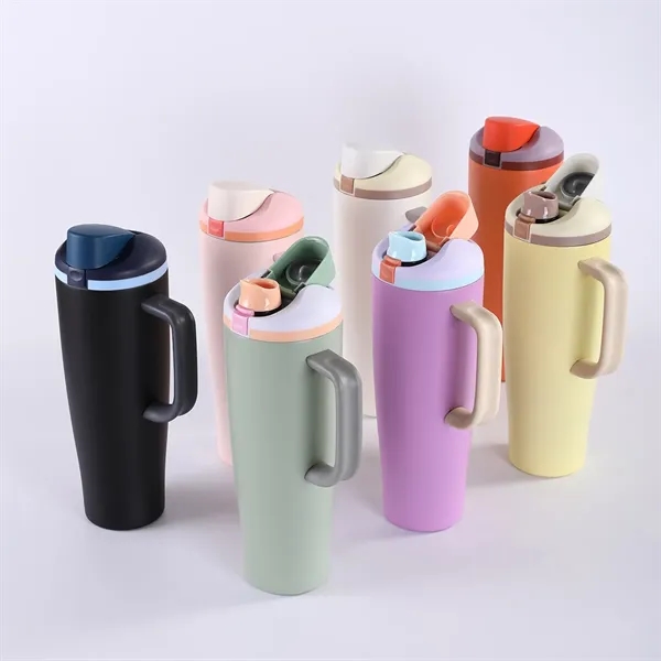 40 OZ. Tumbler With Handle - 40 OZ. Tumbler With Handle - Image 2 of 11