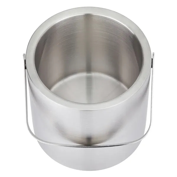 1.3 L Double Walled Stainless Steel Ice Bucket - 1.3 L Double Walled Stainless Steel Ice Bucket - Image 1 of 2