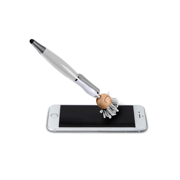 MopToppers Multicultural Screen Cleaner With Stylus Pen - MopToppers Multicultural Screen Cleaner With Stylus Pen - Image 1 of 26