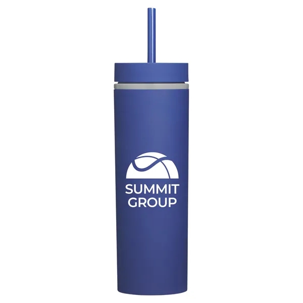 Adventure 16 oz. Insulated Tumbler With Straw - Adventure 16 oz. Insulated Tumbler With Straw - Image 5 of 8