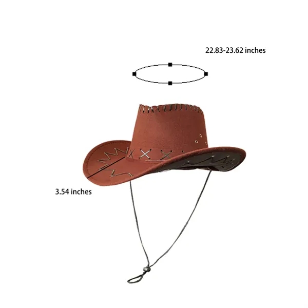 Western Cowboy Hat - Western Cowboy Hat - Image 1 of 9