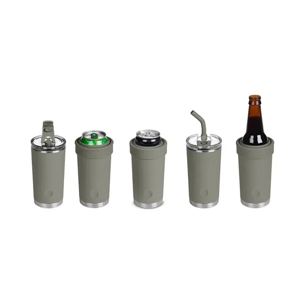 Swannies Golf 5-in-1 Stainless Steel Can Cooler - Swannies Golf 5-in-1 Stainless Steel Can Cooler - Image 3 of 4