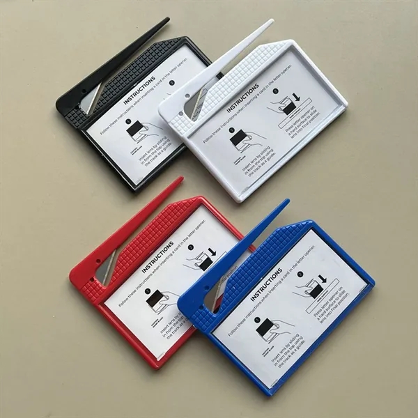 Custom Letter Opener Business Card Holder - Custom Letter Opener Business Card Holder - Image 2 of 3