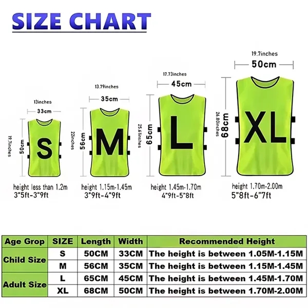 Scrimmage Training Vest Team Sports Pinies - Scrimmage Training Vest Team Sports Pinies - Image 1 of 5