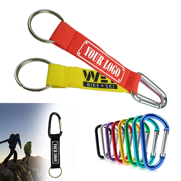 Carabiner Lanyard Keychain - Carabiner Lanyard Keychain - Image 0 of 0