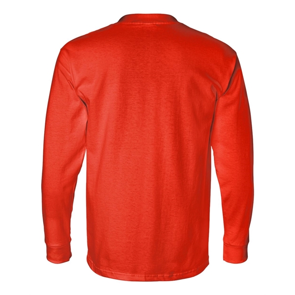 Bayside USA-Made Long Sleeve Pocket T-Shirt - Bayside USA-Made Long Sleeve Pocket T-Shirt - Image 27 of 30