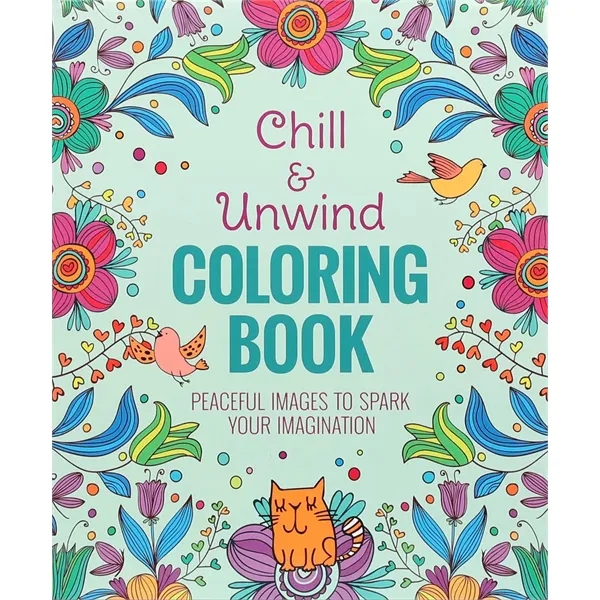 Chill & Unwind Coloring Book - Chill & Unwind Coloring Book - Image 0 of 2