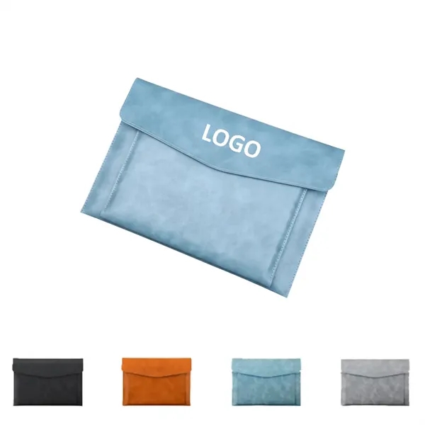 PU Leather File Folders A4 Document Holder Envelope - PU Leather File Folders A4 Document Holder Envelope - Image 0 of 6