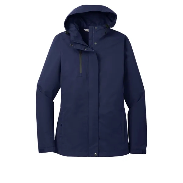 Port Authority Women's All-Conditions Jacket. - Port Authority Women's All-Conditions Jacket. - Image 8 of 9