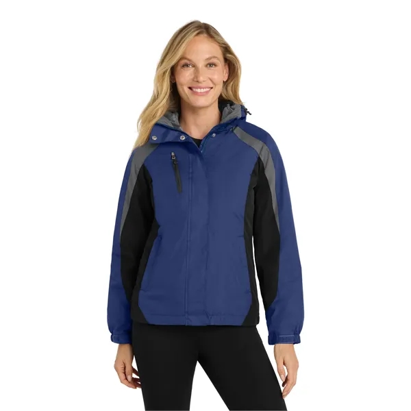 Port Authority Women's Colorblock 3-in-1 Jacket. - Port Authority Women's Colorblock 3-in-1 Jacket. - Image 0 of 14