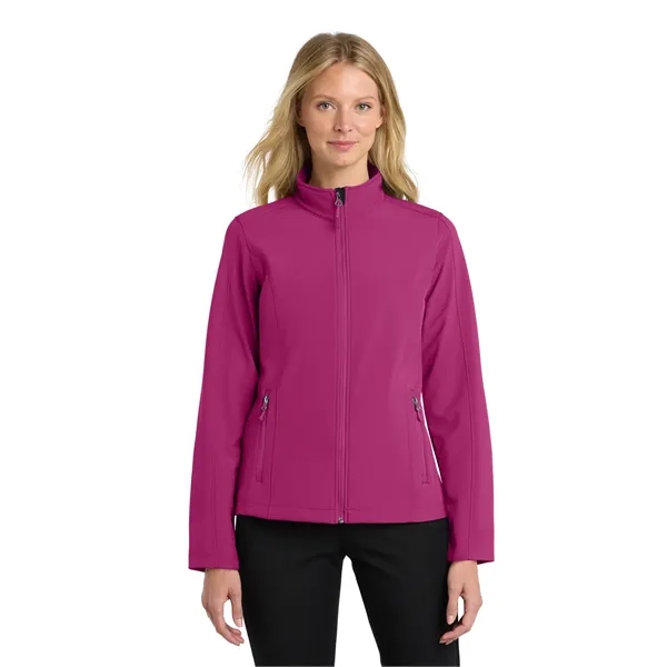 Port Authority Women's Core Soft Shell Jacket. - Port Authority Women's Core Soft Shell Jacket. - Image 12 of 49