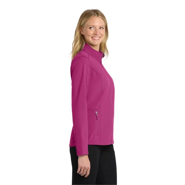 Port Authority Women's Core Soft Shell Jacket. - Port Authority Women's Core Soft Shell Jacket. - Image 14 of 49