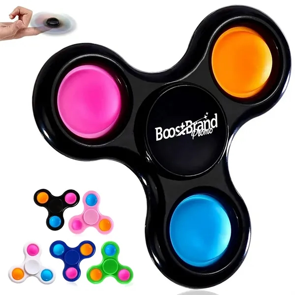 Bubble Pop Fidget Spinner Toy - Bubble Pop Fidget Spinner Toy - Image 0 of 5