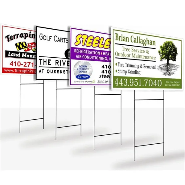 Yard Sign 4mm Coroplast 48x96" (4ftx8ft) - Yard Sign 4mm Coroplast 48x96" (4ftx8ft) - Image 0 of 2