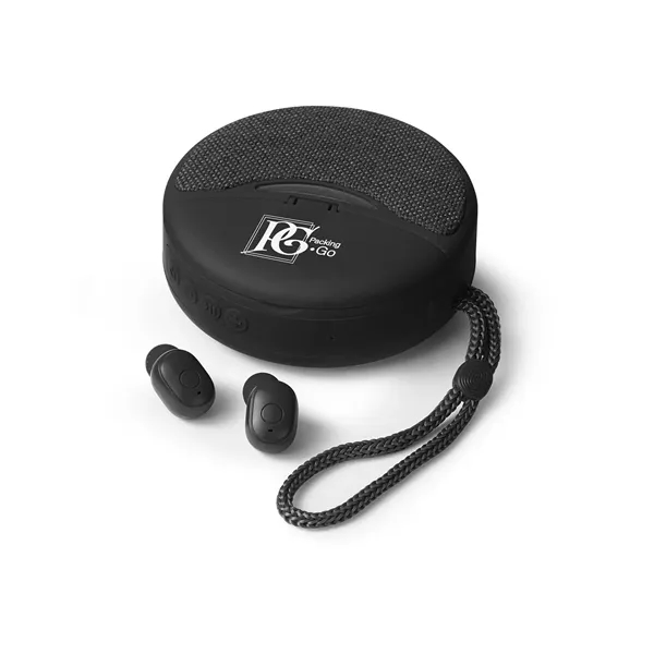 Duo Wireless Earbuds & Speaker - Duo Wireless Earbuds & Speaker - Image 0 of 4