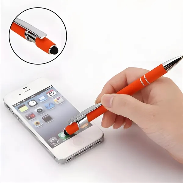 Soft-Touch Aluminum Pen - Soft-Touch Aluminum Pen - Image 3 of 18