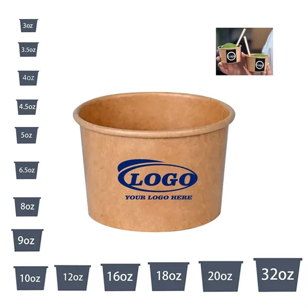 Compostable Ice Cream Tasting Cups - Compostable Ice Cream Tasting Cups - Image 0 of 5