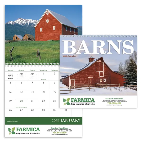 Triumph® Calendars Barns Calendar - Triumph® Calendars Barns Calendar - Image 0 of 2