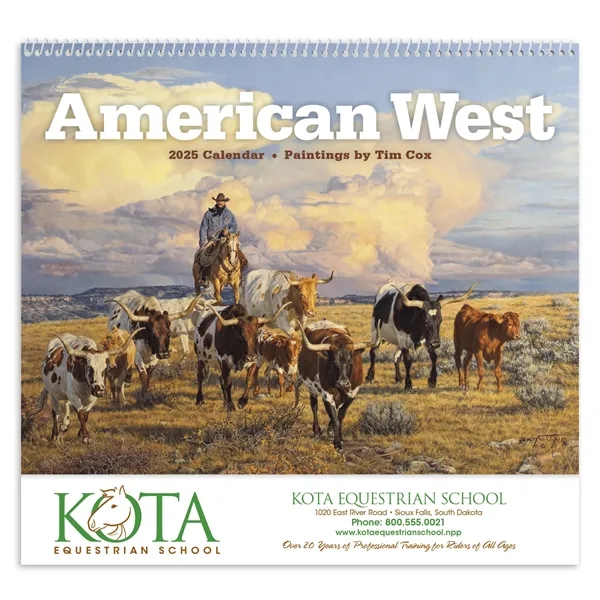 Triumph® Calendars American West by Tim Cox Calendar - Triumph® Calendars American West by Tim Cox Calendar - Image 1 of 2
