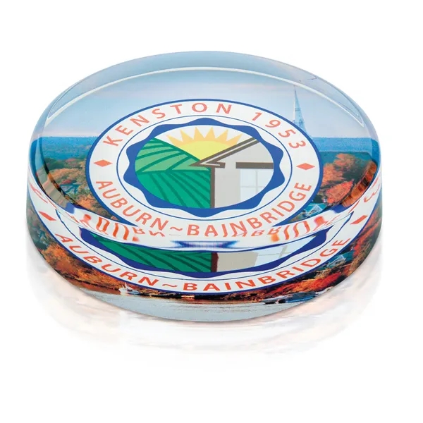 JAFFA® Round Paperweight - JAFFA® Round Paperweight - Image 1 of 2