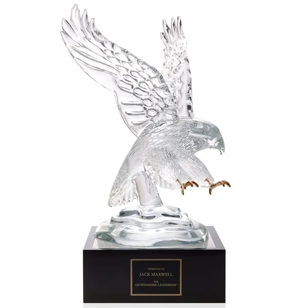 Pino Signoretto Eagle Award with 4" Lighted Pedestal - Pino Signoretto Eagle Award with 4" Lighted Pedestal - Image 0 of 1