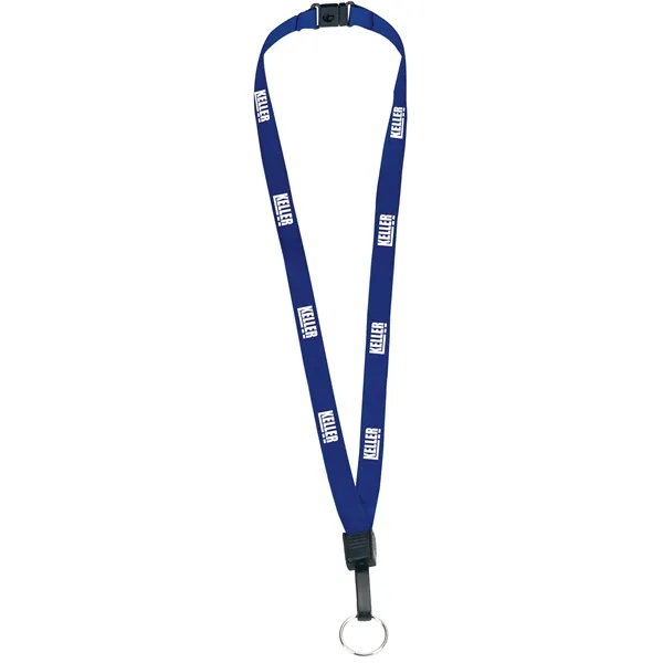 1/2" Breakaway Lanyard with Key Ring - 1/2" Breakaway Lanyard with Key Ring - Image 5 of 8