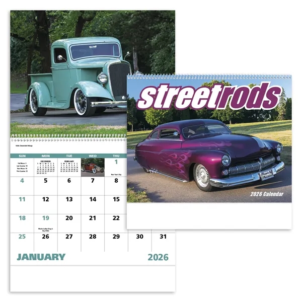 Good Value™ Street Rods - Spiral Calendar - Good Value™ Street Rods - Spiral Calendar - Image 2 of 2